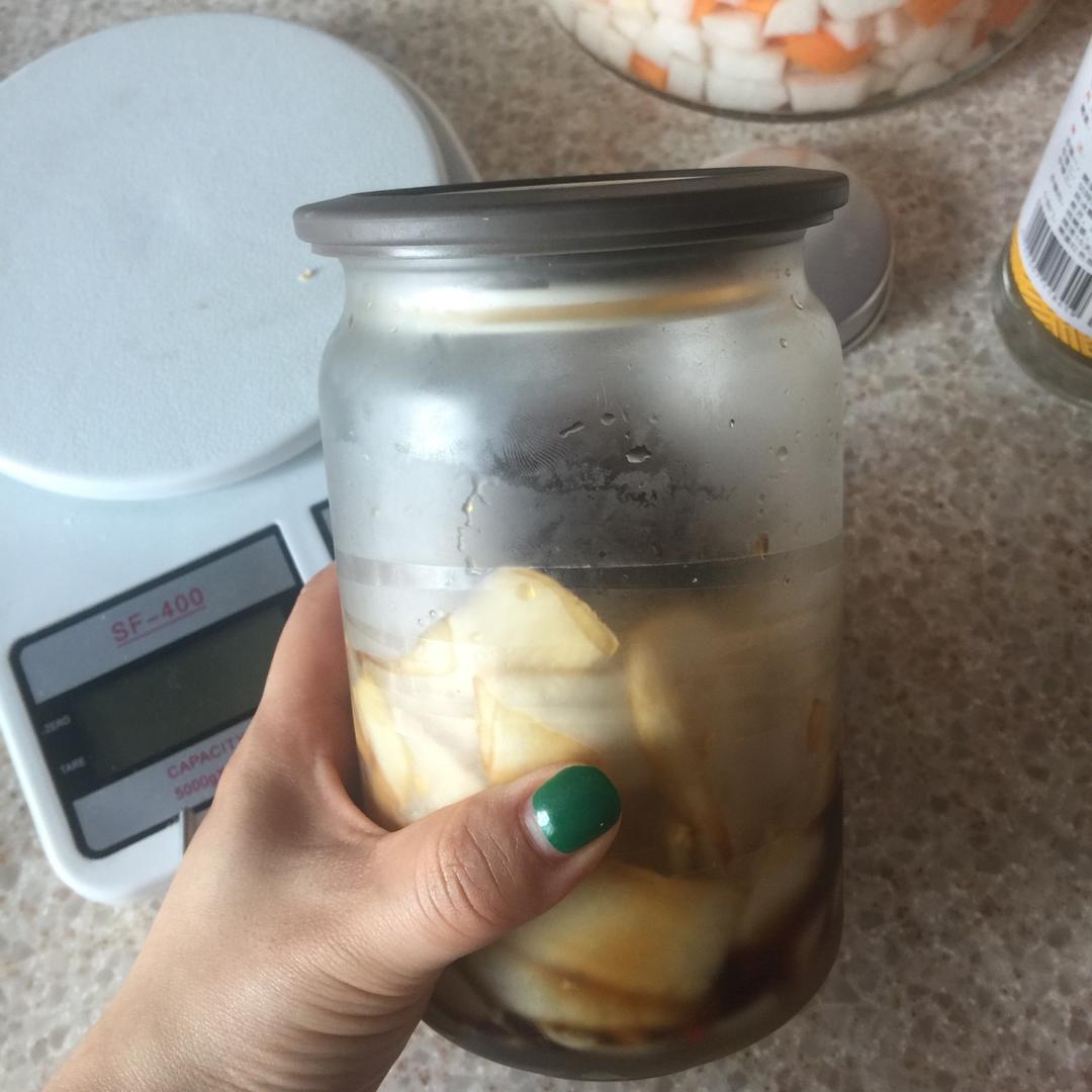 太简单一腌萝卜皮