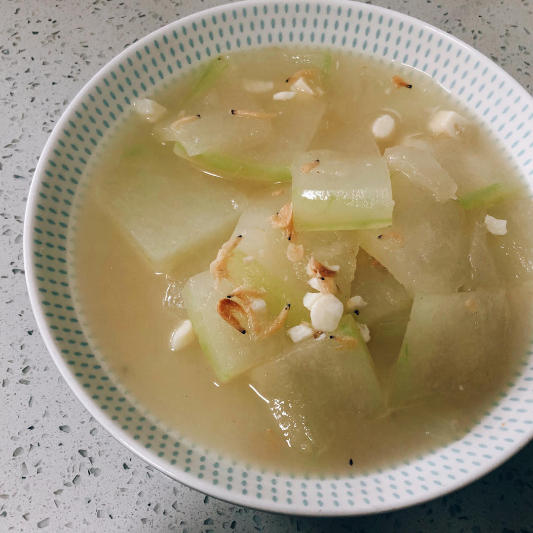 下火王——白油虾仁冬瓜