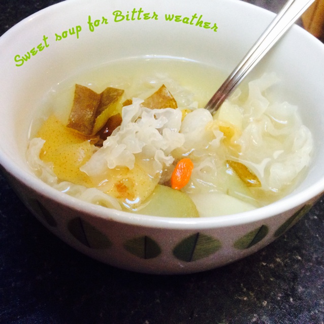 冰糖银耳雪梨汤