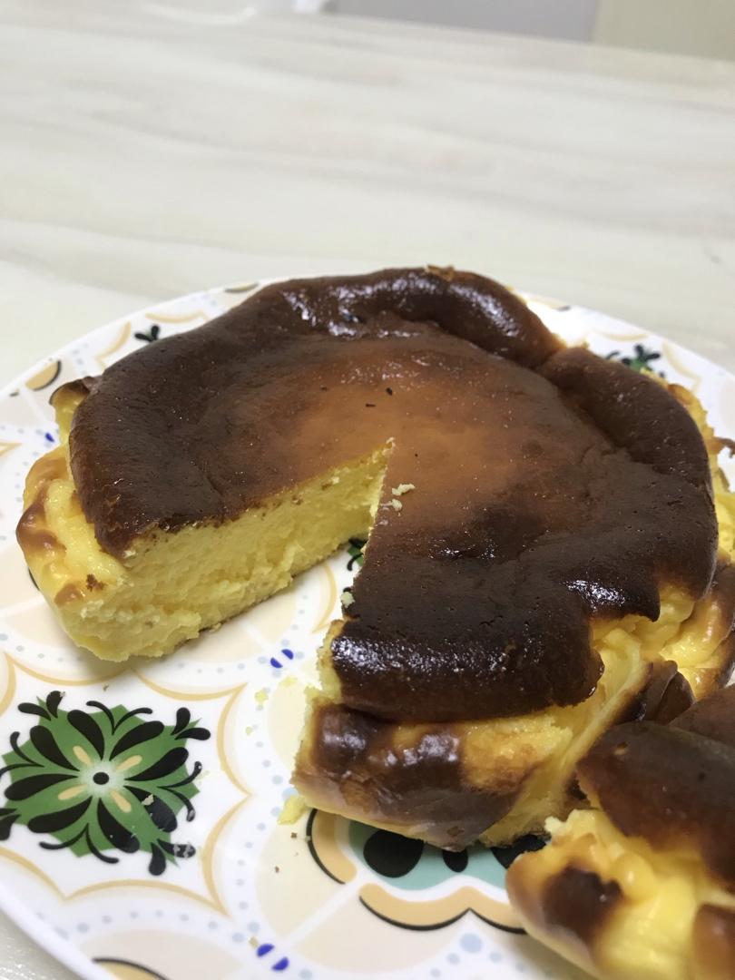 巴斯克式芝士蛋糕（小美版）简单到想哭