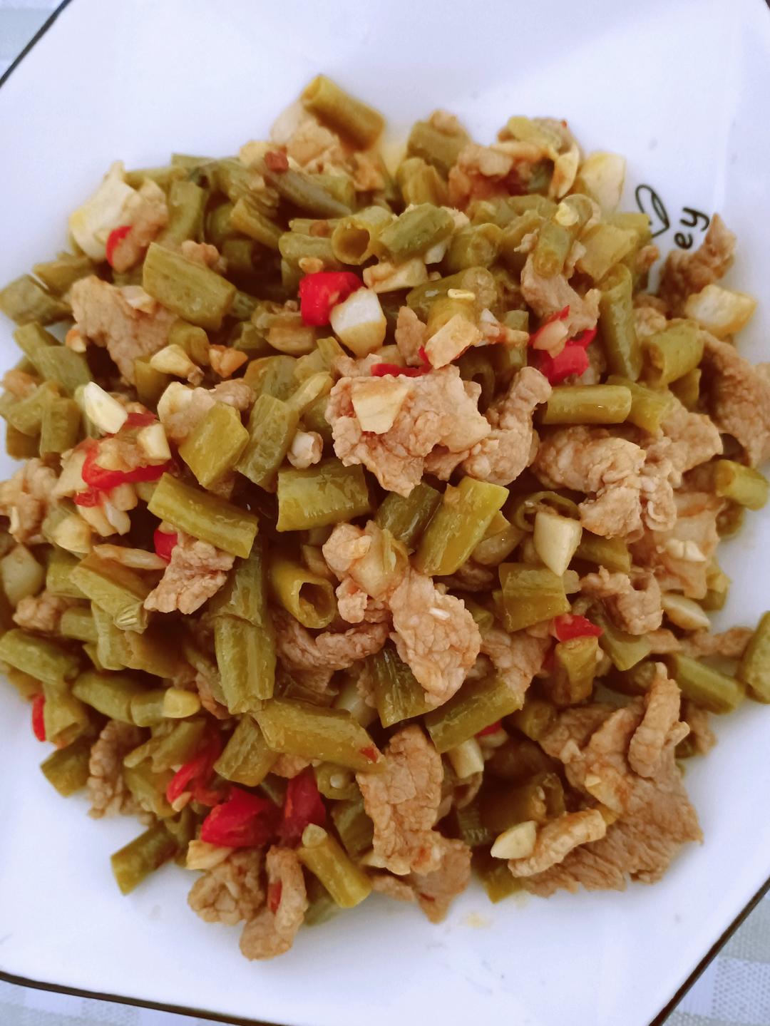 自制酸豆角（史上最简单三天完成）