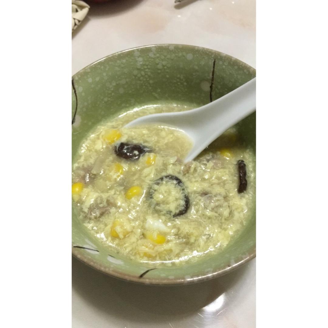 鸡蛋玉米羹