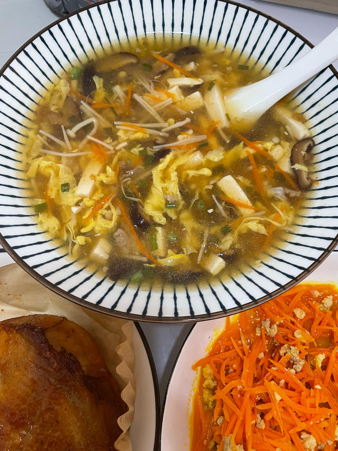 酸辣豆腐汤