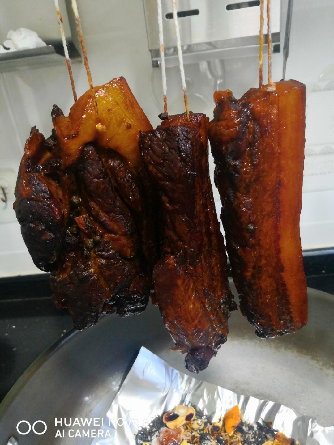 自制腊肉（附肉块上色秘方及熏制方法）