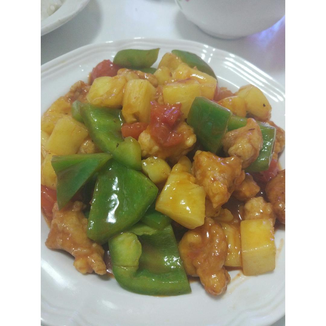 菠萝咕噜肉