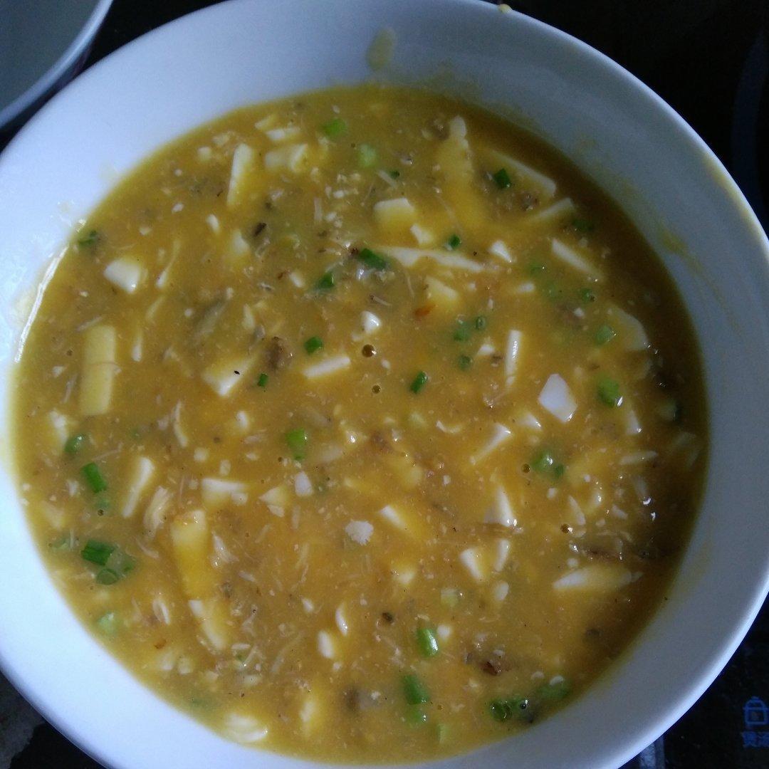 现拆蟹黄豆腐