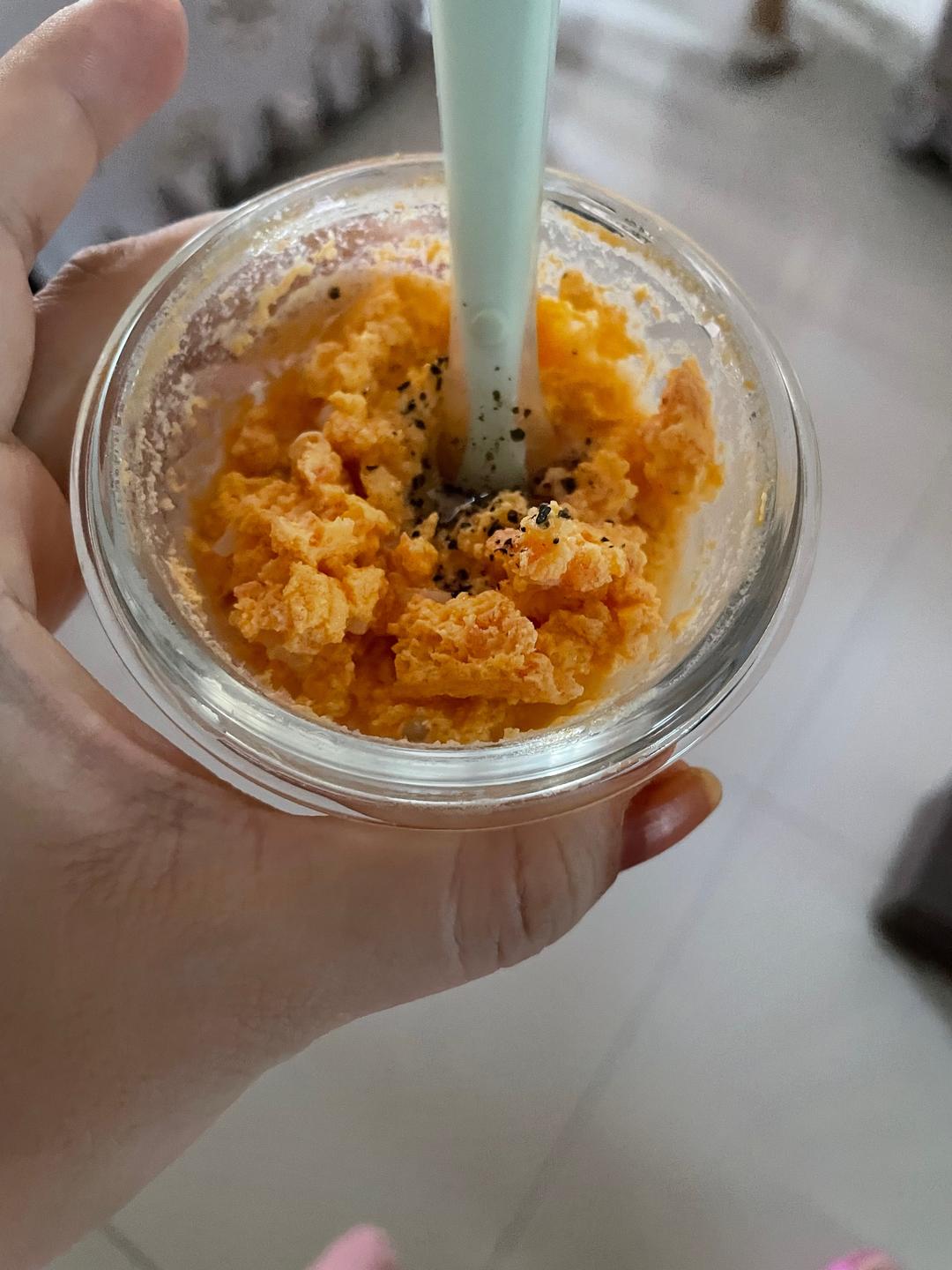 懒人婴儿辅食-番茄蛋黄羹