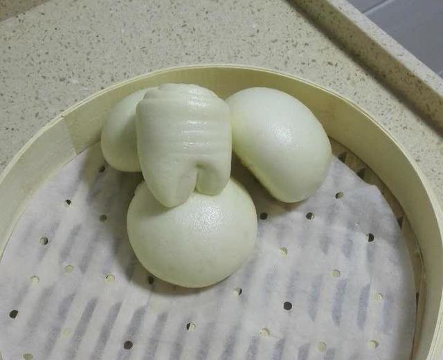 奶香椰浆馒头的做法