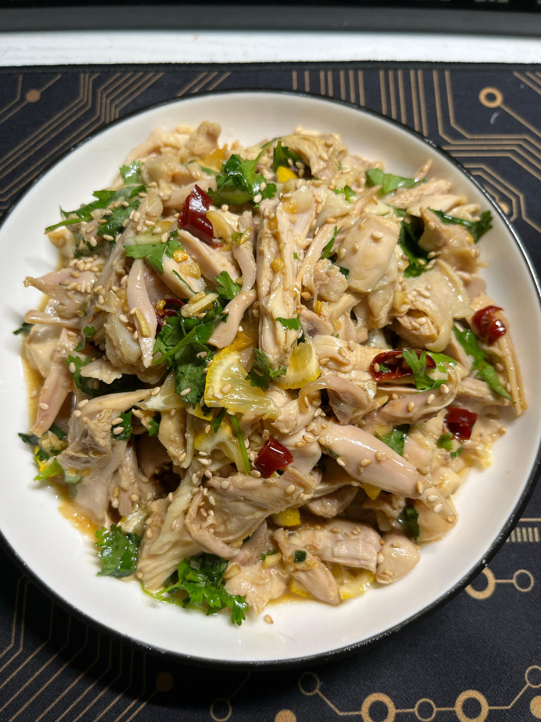 家庭版的手撕鸡