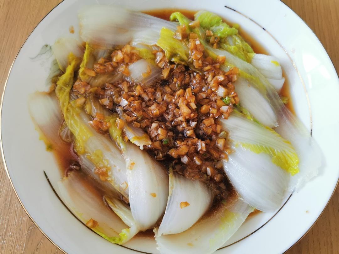 5分钟蒜蓉蚝油娃娃菜‼️健康低脂不长胖