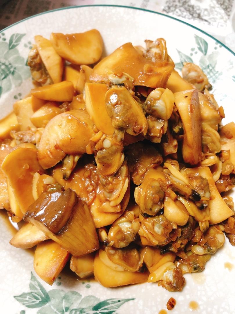杏鲍菇蛤蜊肉