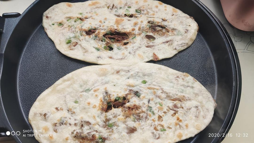 宅家16天—梅菜干肉饼，心神舒畅