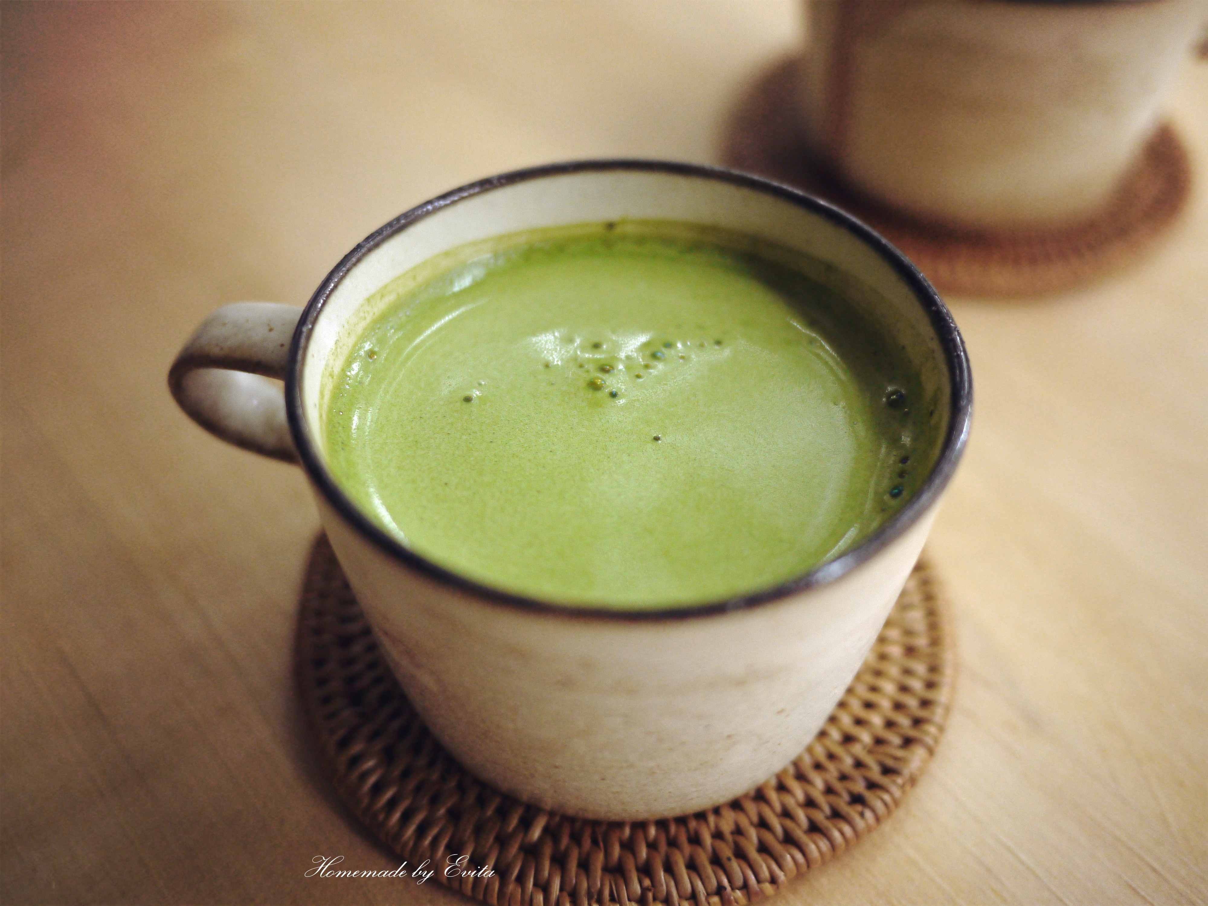 0922的艾薇塔做的抹茶牛奶