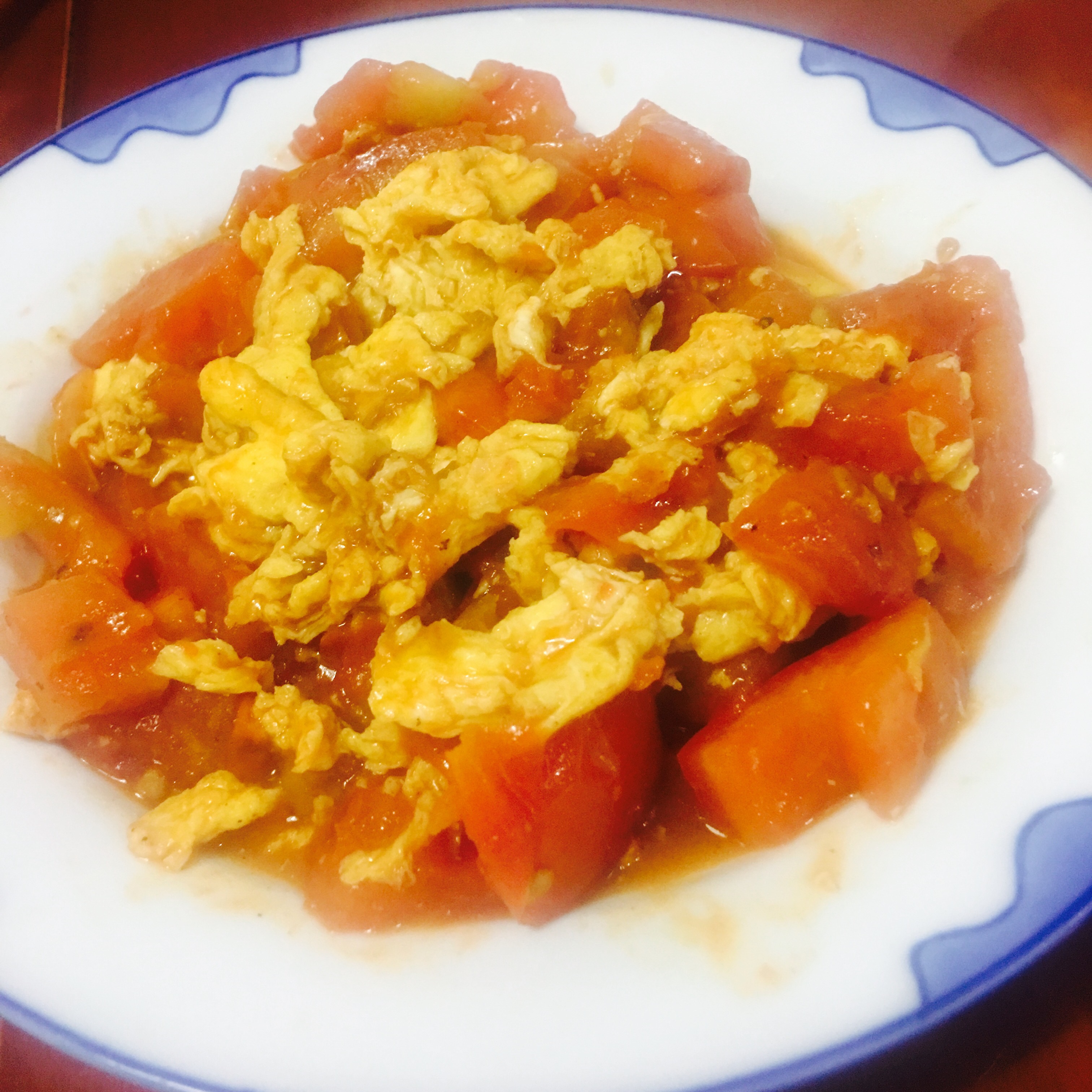 西红柿炒鸡蛋（香浓版）的做法