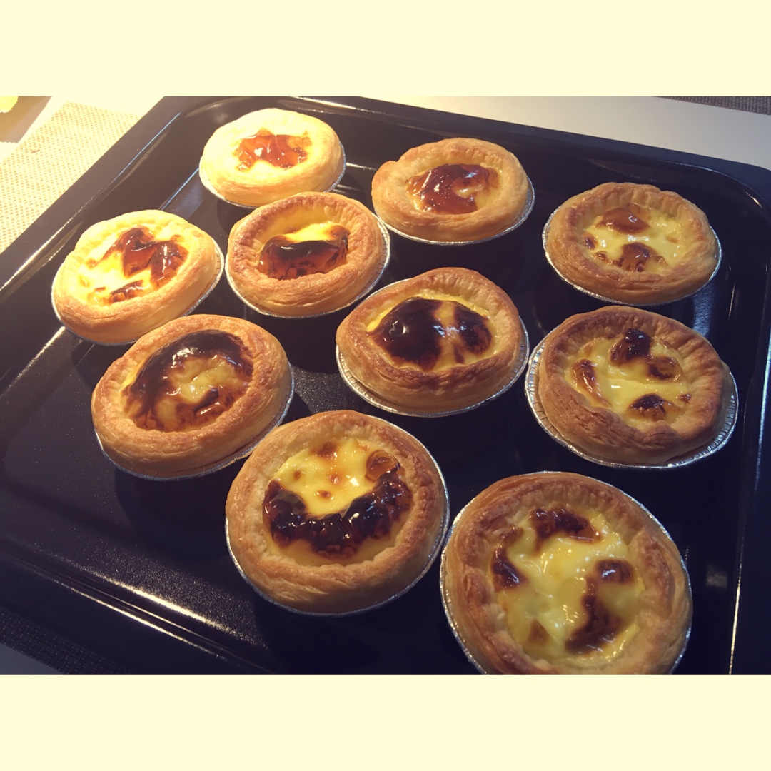 超完美味道超正的蛋挞配方，比KFC的还要嫩还要香~做过最好吃的蛋挞配方