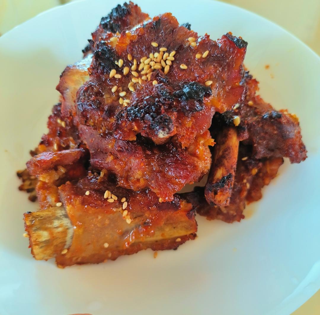 蒜香烤排骨（烤箱版）