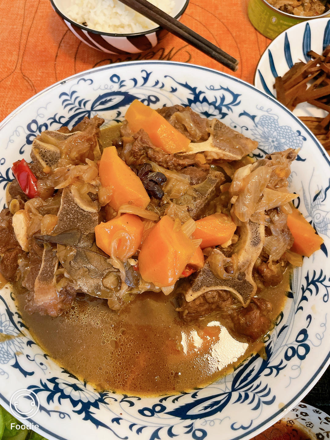 超级好吃的红烧牛脊骨（牛腩）