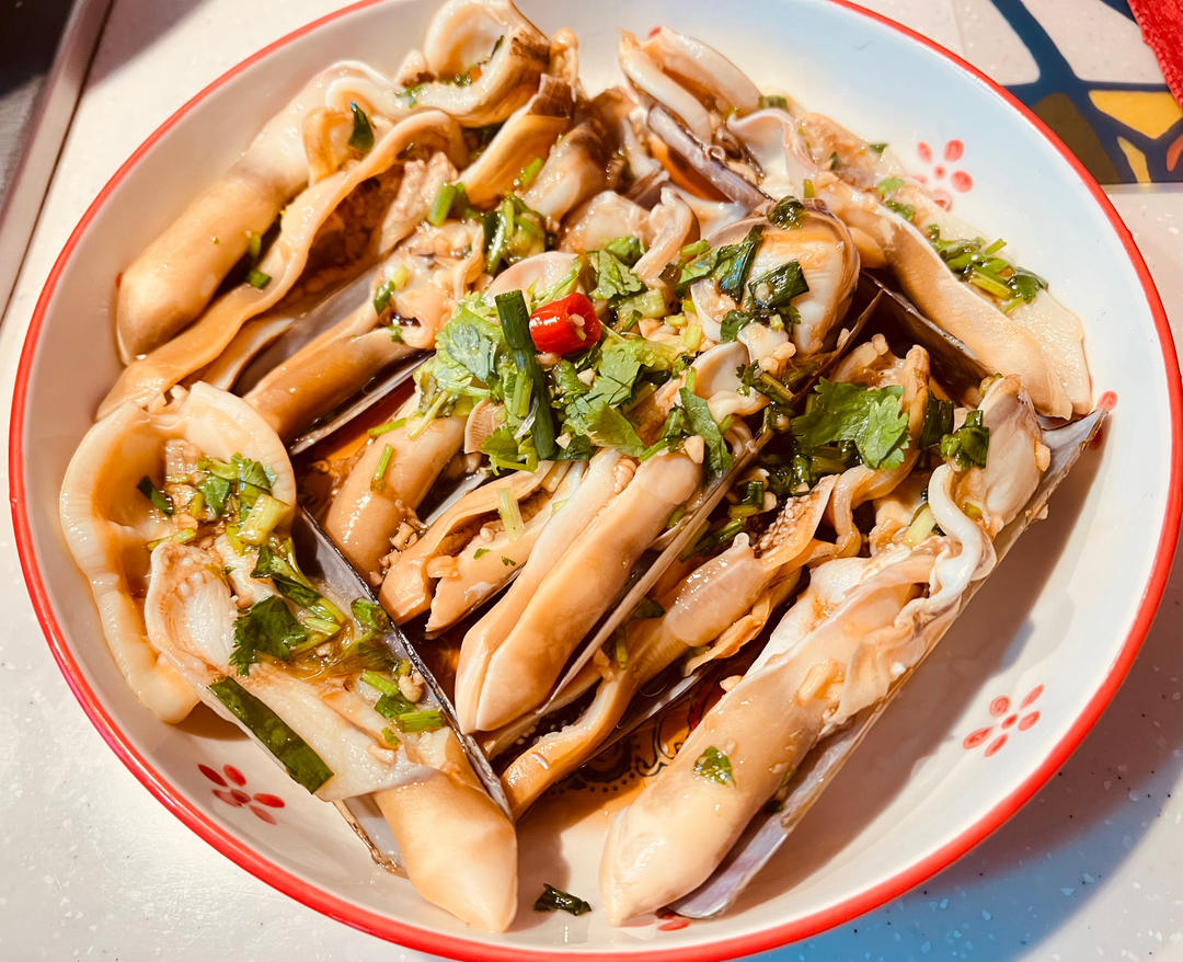 清蒸大竹蛏