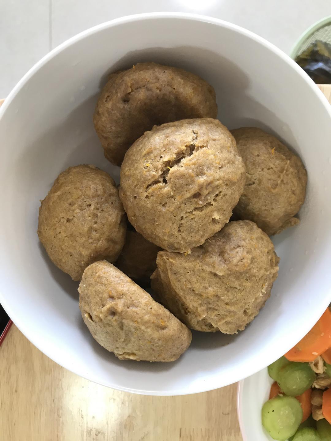 南瓜全麦馒头的做法