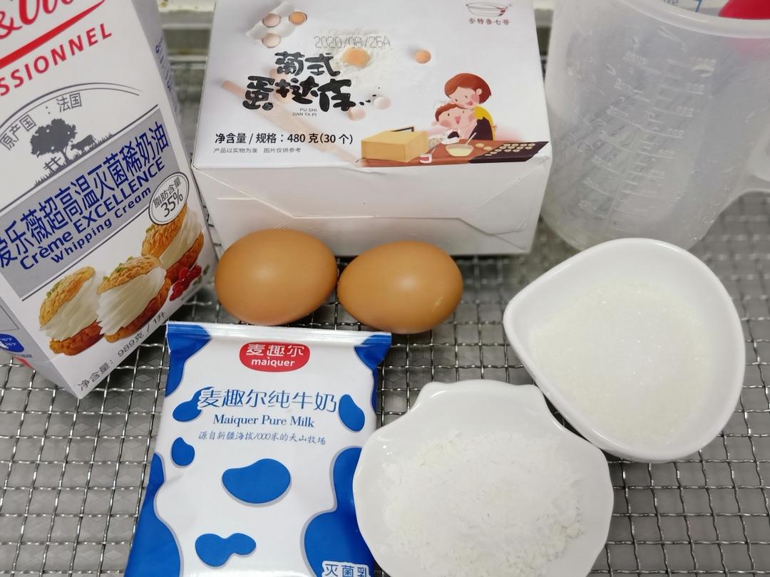 纯奶手撕吐司的做法 步骤1