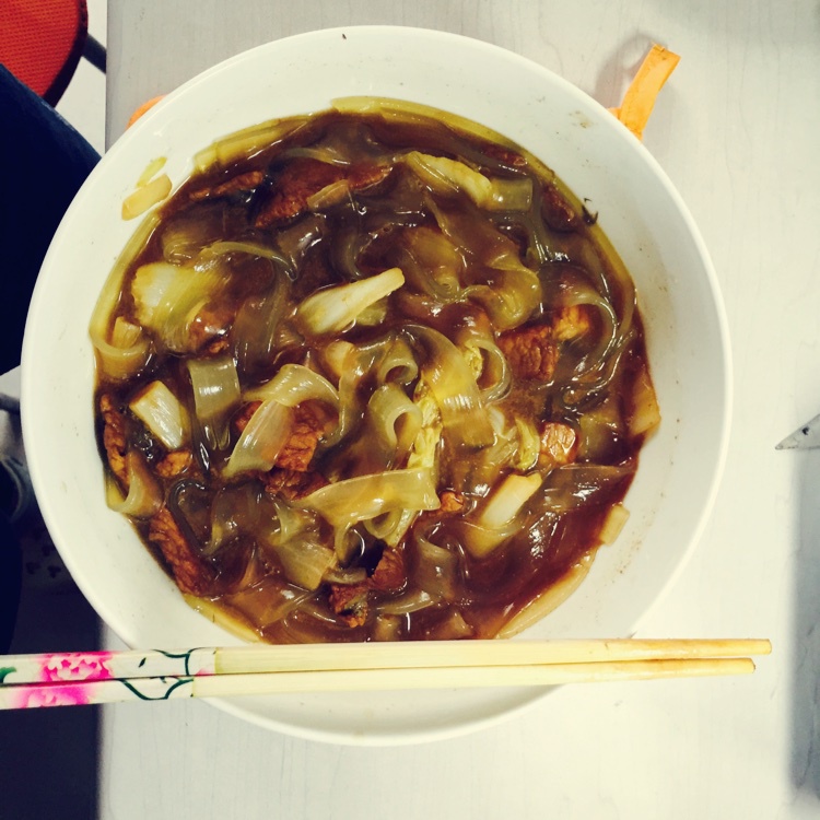 猪肉白菜炖粉条