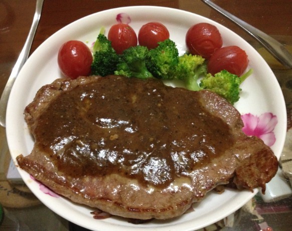 黑胡椒牛排