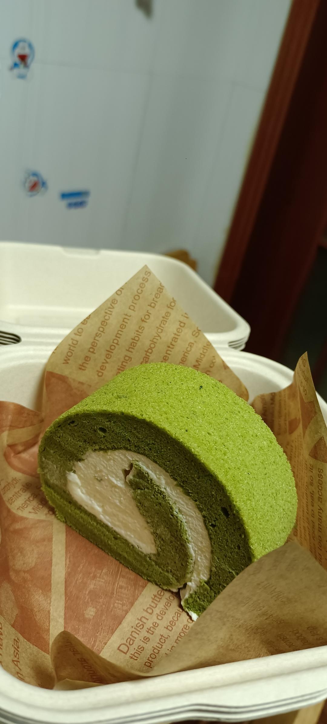 烫面抹茶蛋糕卷（卷不易裂）
