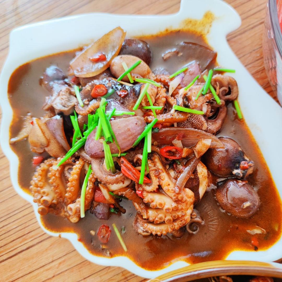 香辣八爪鱼（虾）