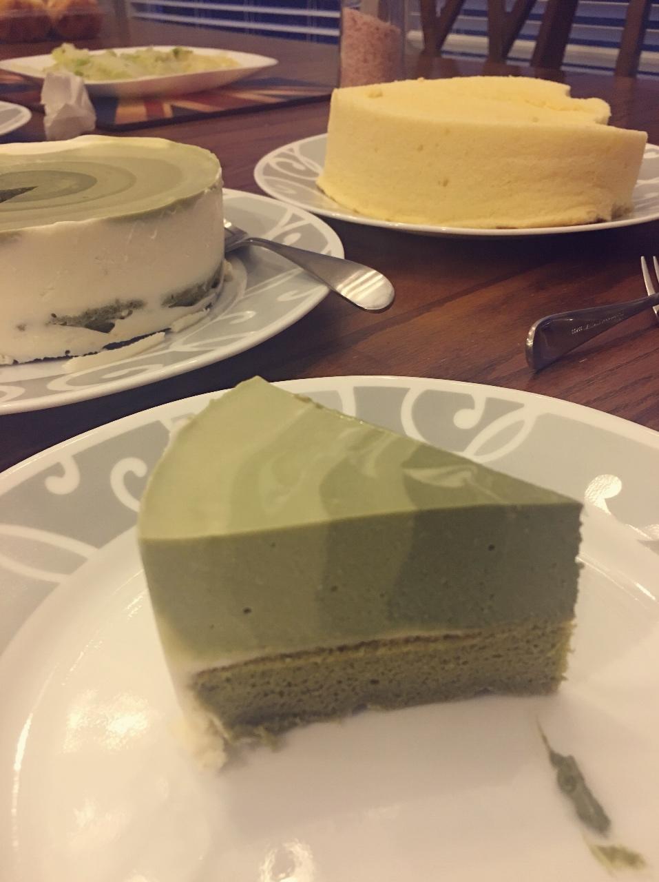 渐变抹茶慕斯蛋糕：我Amanda带着既美又作的抹茶甜点又来了！【曼食慢语】