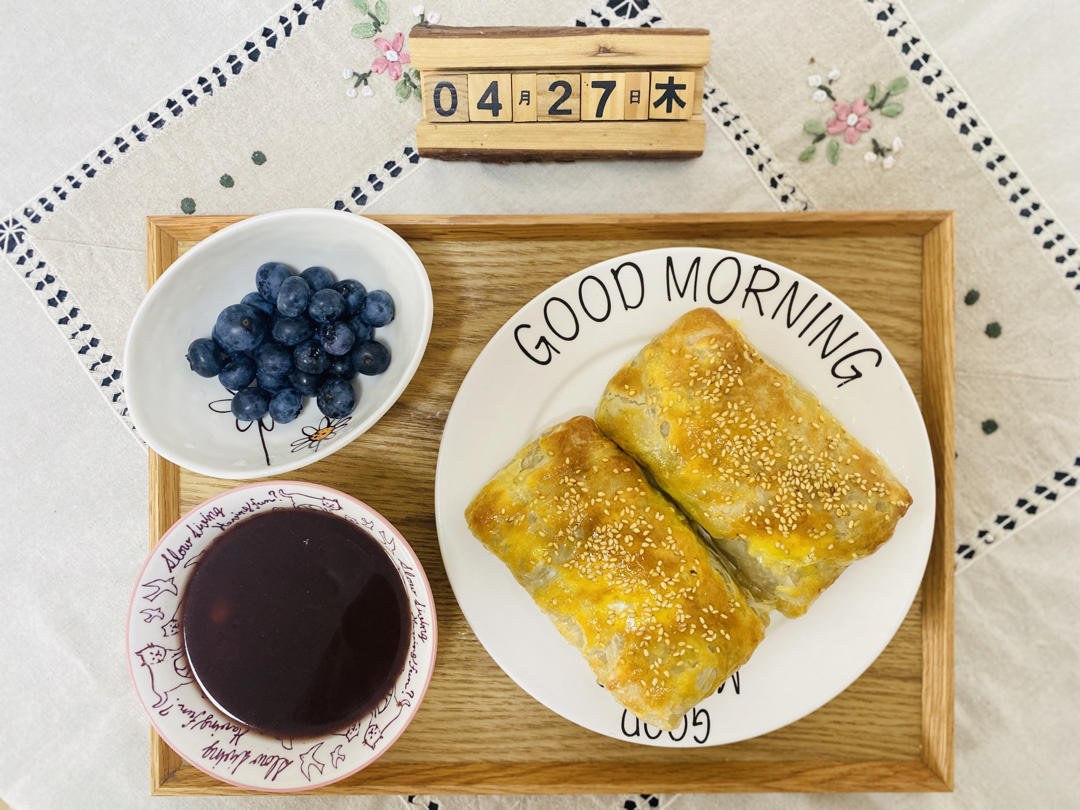 手抓饼芝士牛肉卷