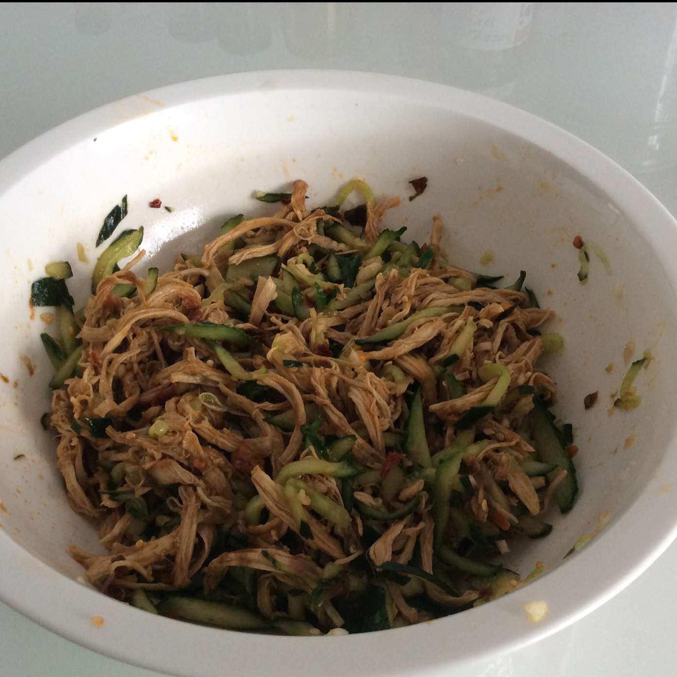 凉拌麻辣鸡丝