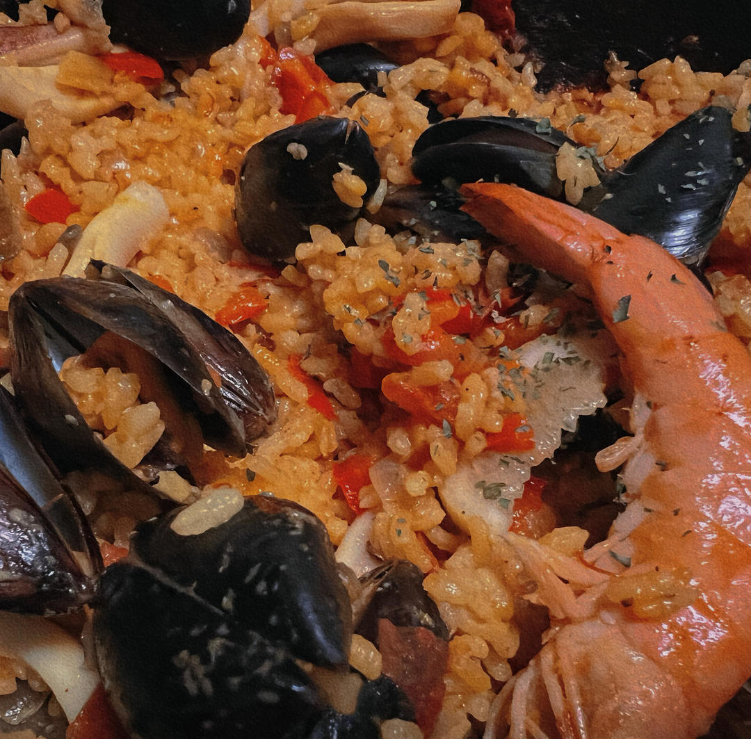 【曼食慢语】Seafood Paella 西班牙海鲜饭