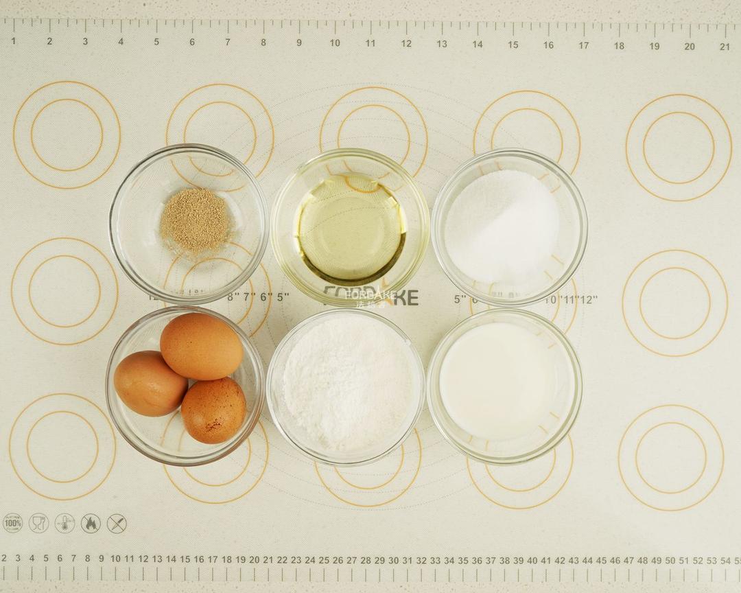 纯奶手撕吐司的做法 步骤1