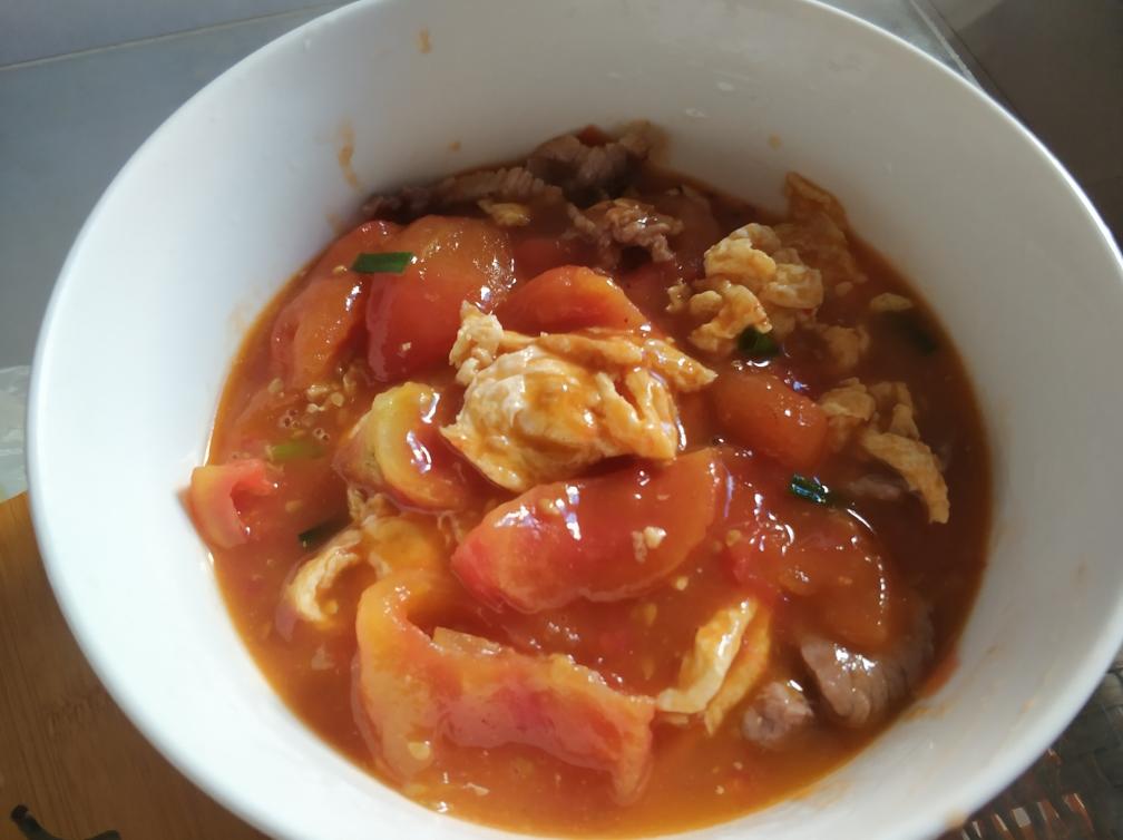 番茄炒蛋肉肉版