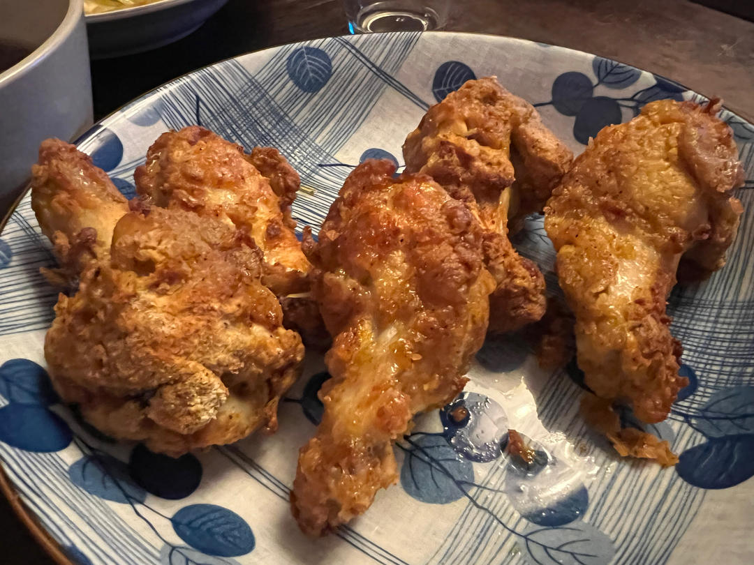 香艳蒜香炸鸡翅根（空气炸锅版）