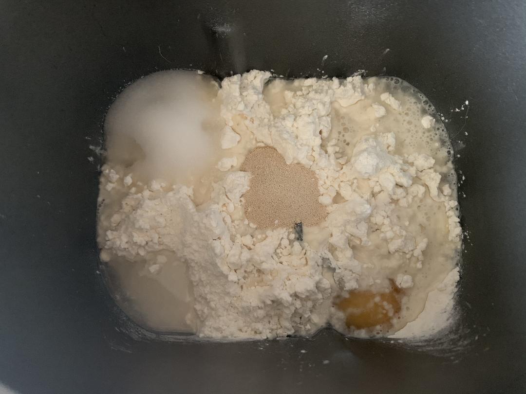 纯奶手撕吐司的做法 步骤1