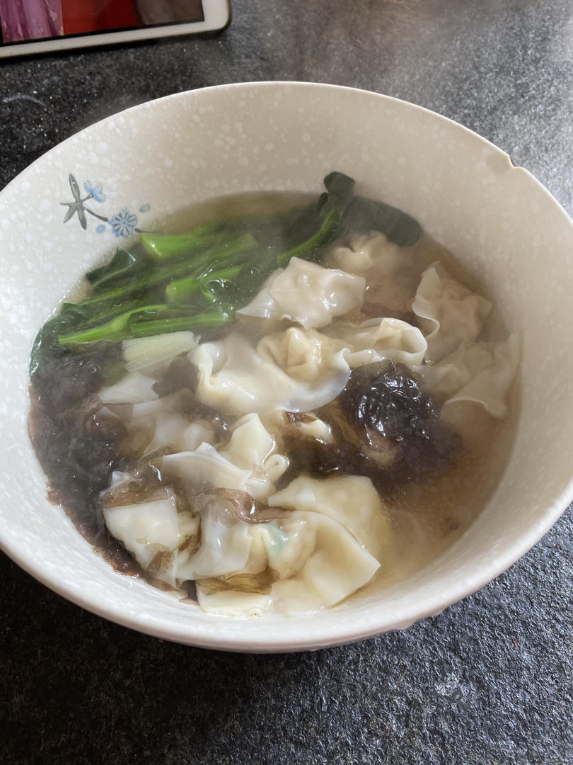 肉不柴的馄饨馅