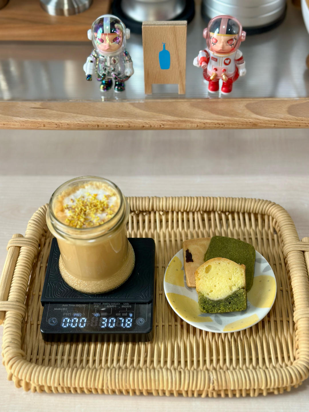 香草&抹茶双拼磅蛋糕（白菜磅）