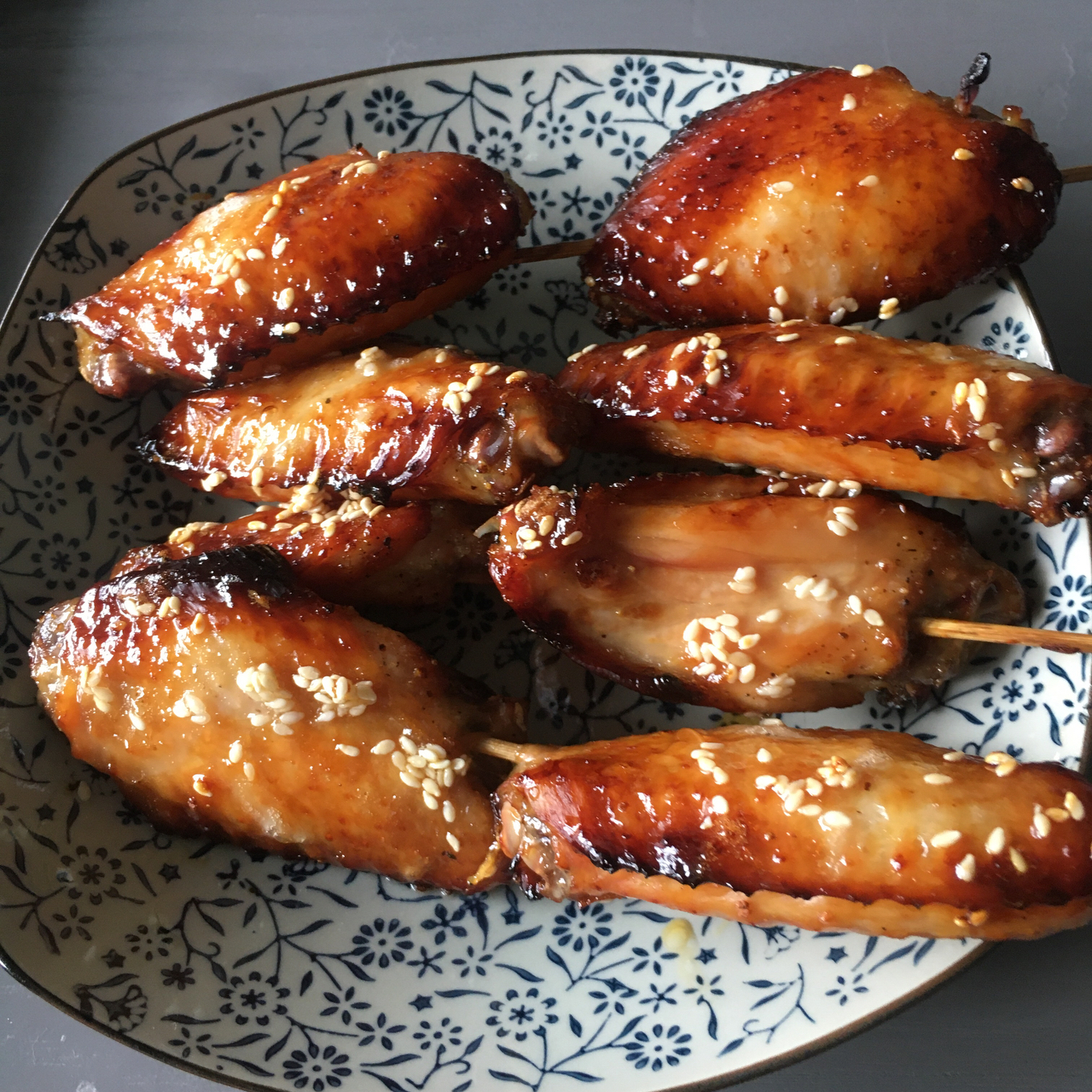 蜜汁鸡翅 Honey Coated Roast Chicken Wings