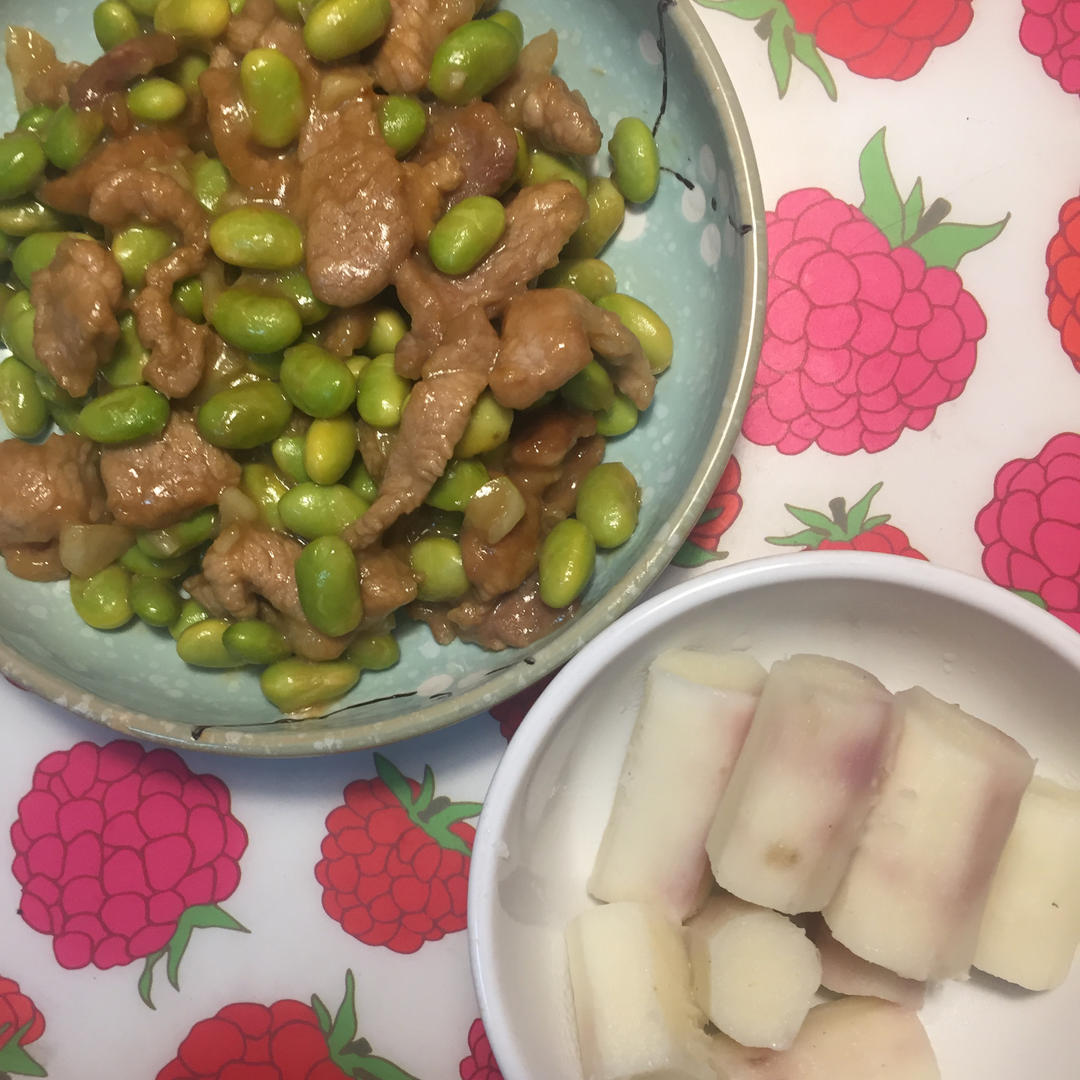 清炒毛豆
