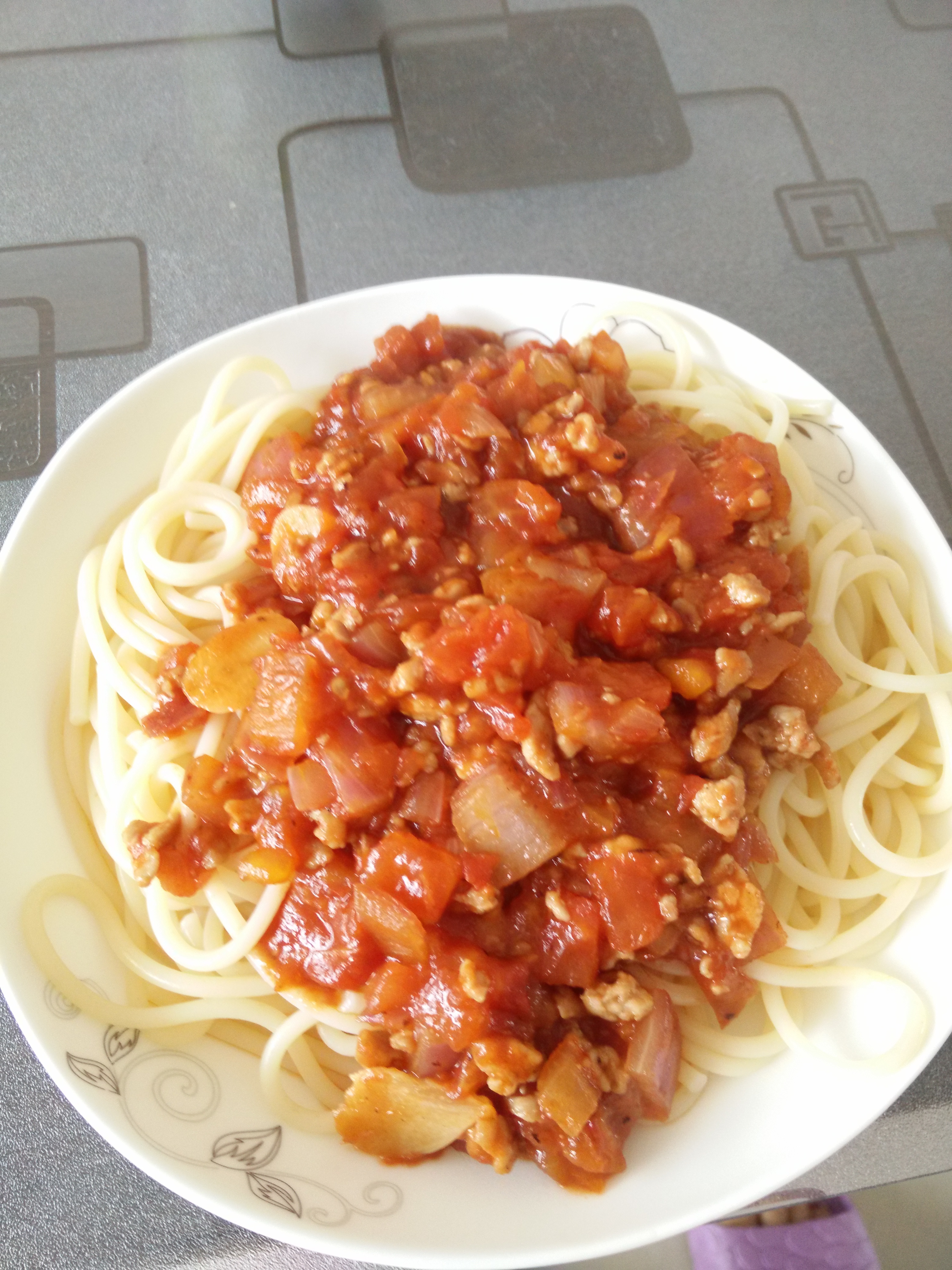 番茄肉酱意大利面