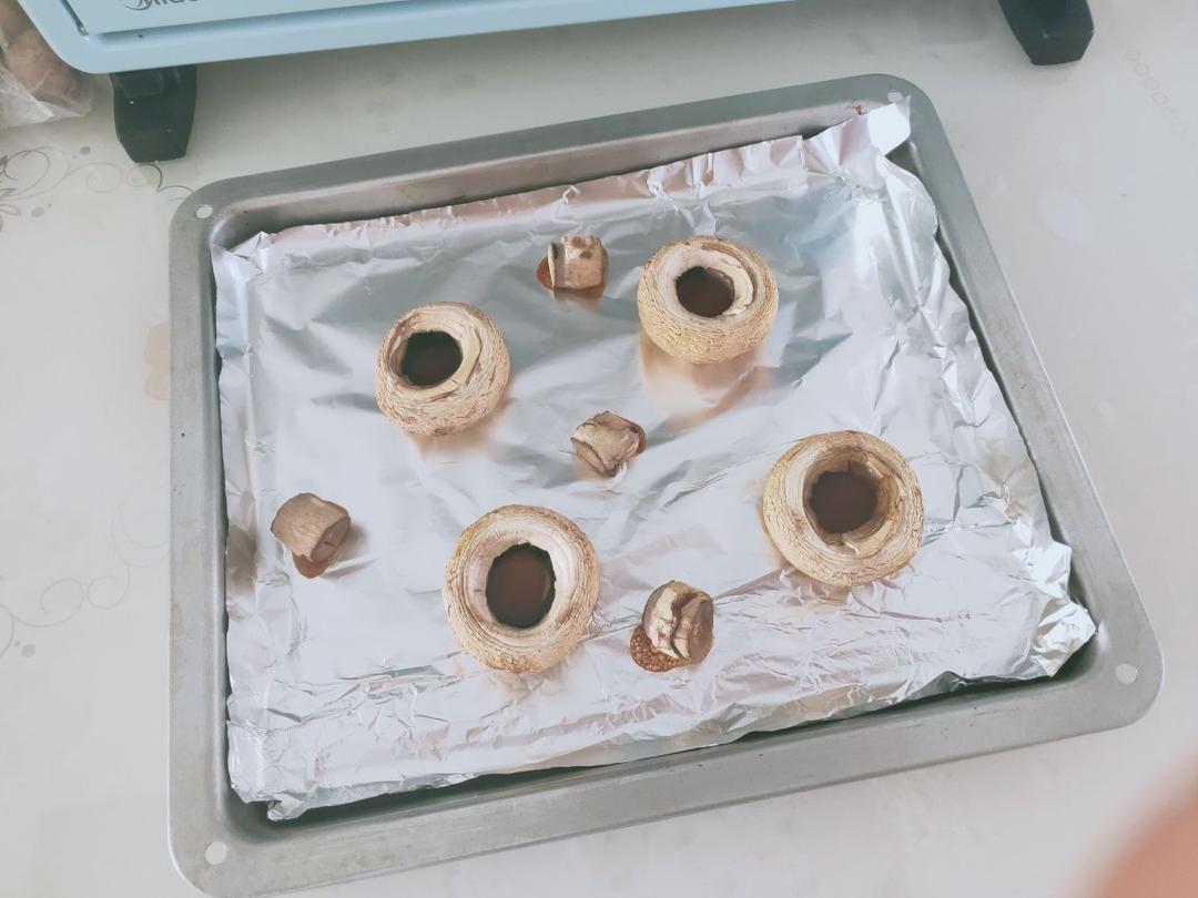 烤口蘑(烤箱)(减肥食品）