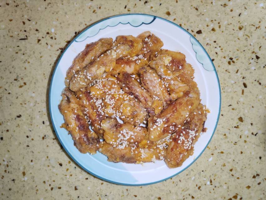 金沙鸡翅【咸蛋黄焗鸡翅】