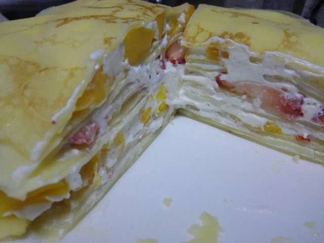 芒果千层蛋糕（6寸）