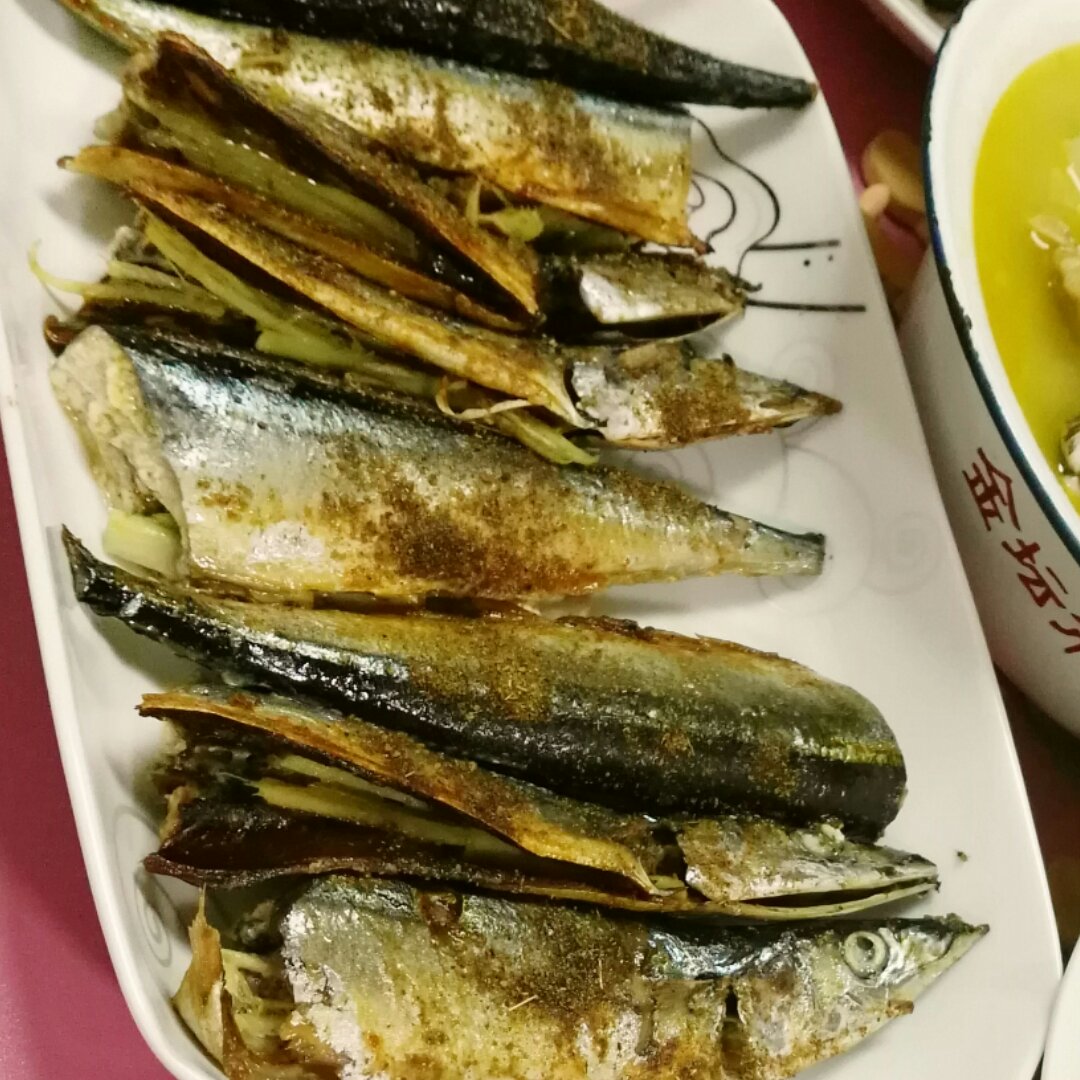 盐烤秋刀
