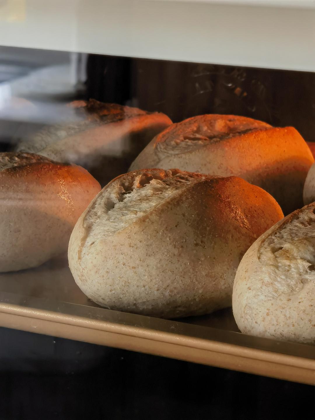 口感非常好的50%全麦主食餐包