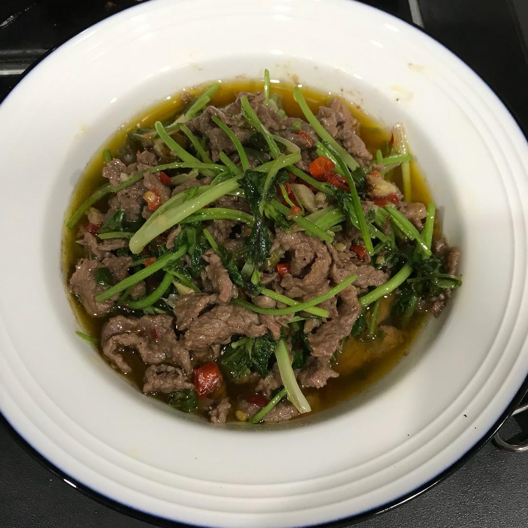 香菜牛肉