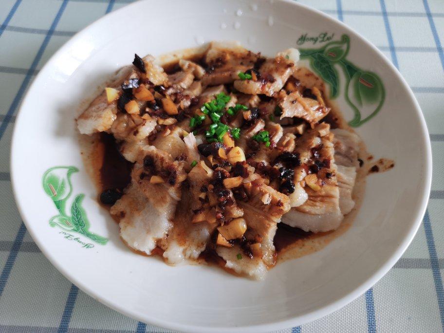 蒸五花肉片