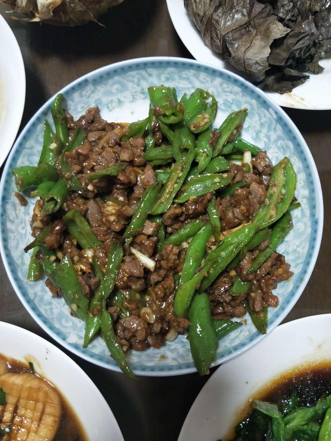小炒牛肉丝