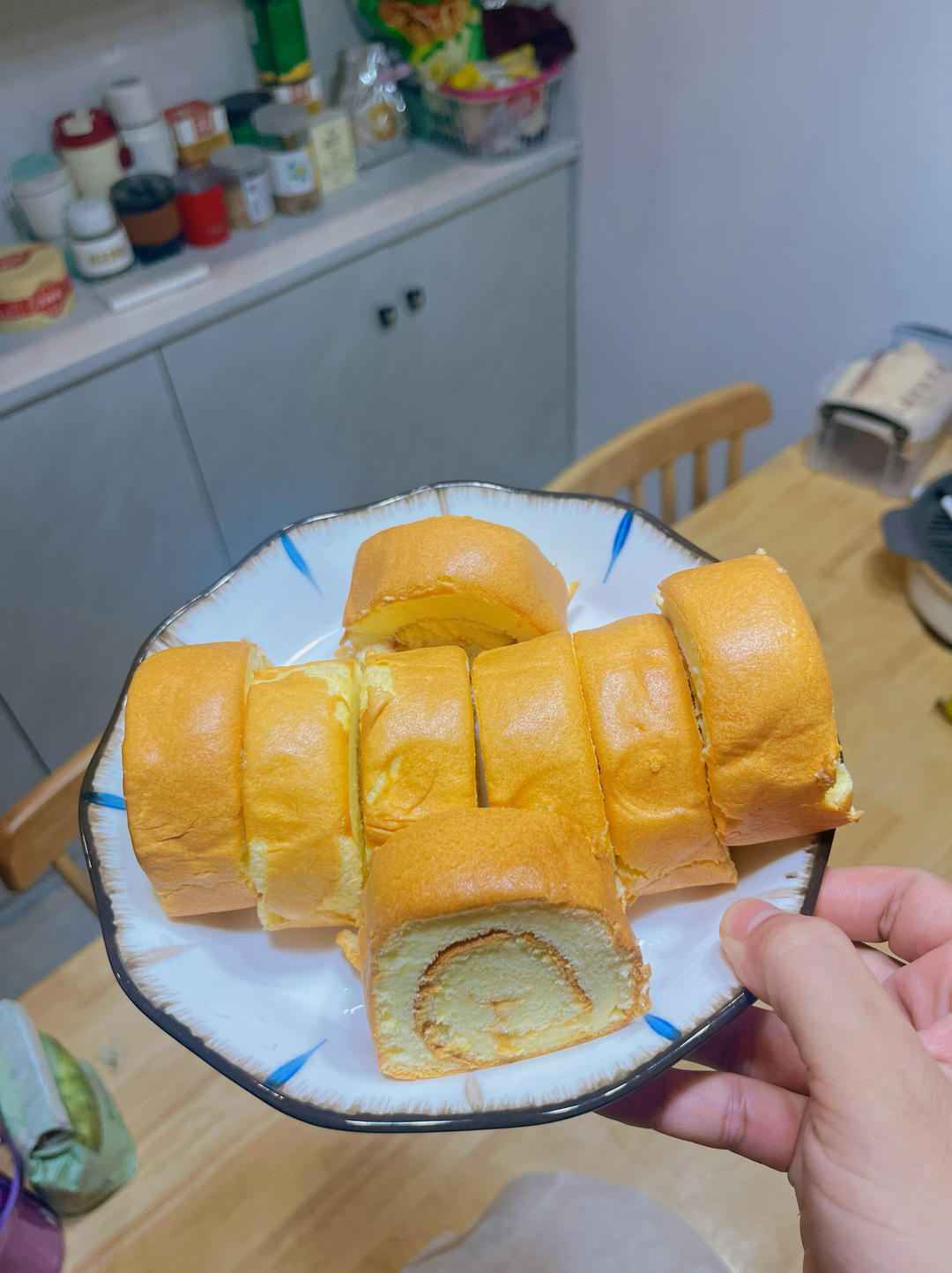 原味蛋糕卷